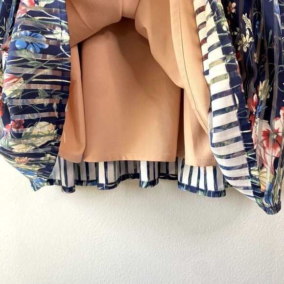 Foxiedox Meadow Open Back Floral Dress M - Picture 5 of 13